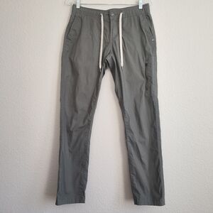 Vuori Ripstop Pants Women’s Size SMALL Green Pull On Elastic Waist Style# VW401